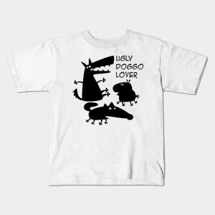 Ugly doggo lover Kids T-Shirt